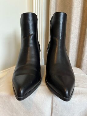 Dream Pairs Black Pointed Toe Ankle Booties